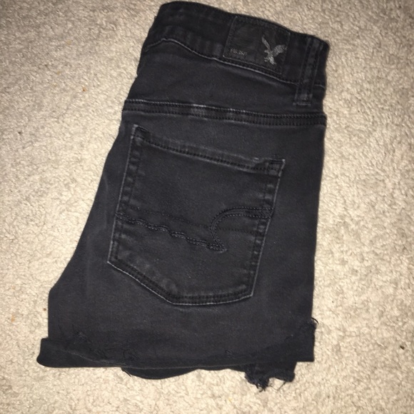 American Eagle Outfitters Pants - [American Eagle] Black Jean Shorts